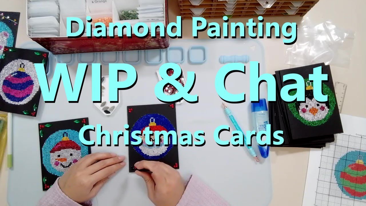 Diamond Painting Christmas Cards 