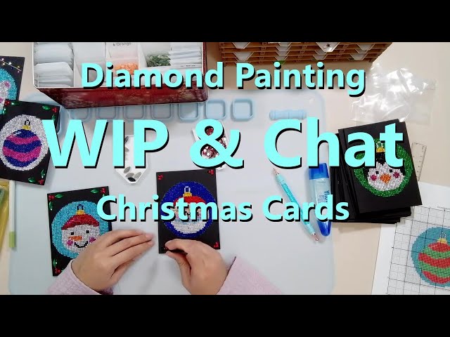 Diamond Painting Christmas Cards 