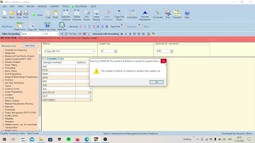 APLIKOM Modul Quality Control soal 1 Penyelesaian dengan Aplikasi POM QM V5