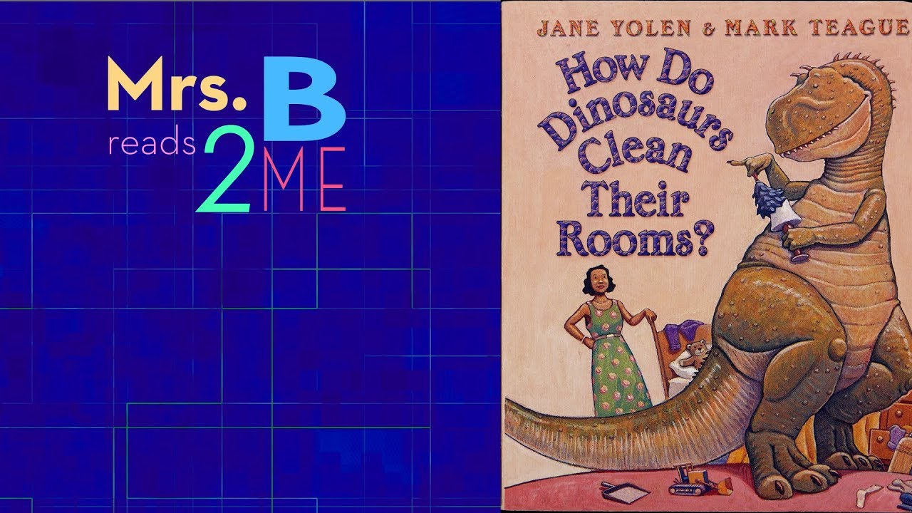 how do dinosaurs clean their rooms
