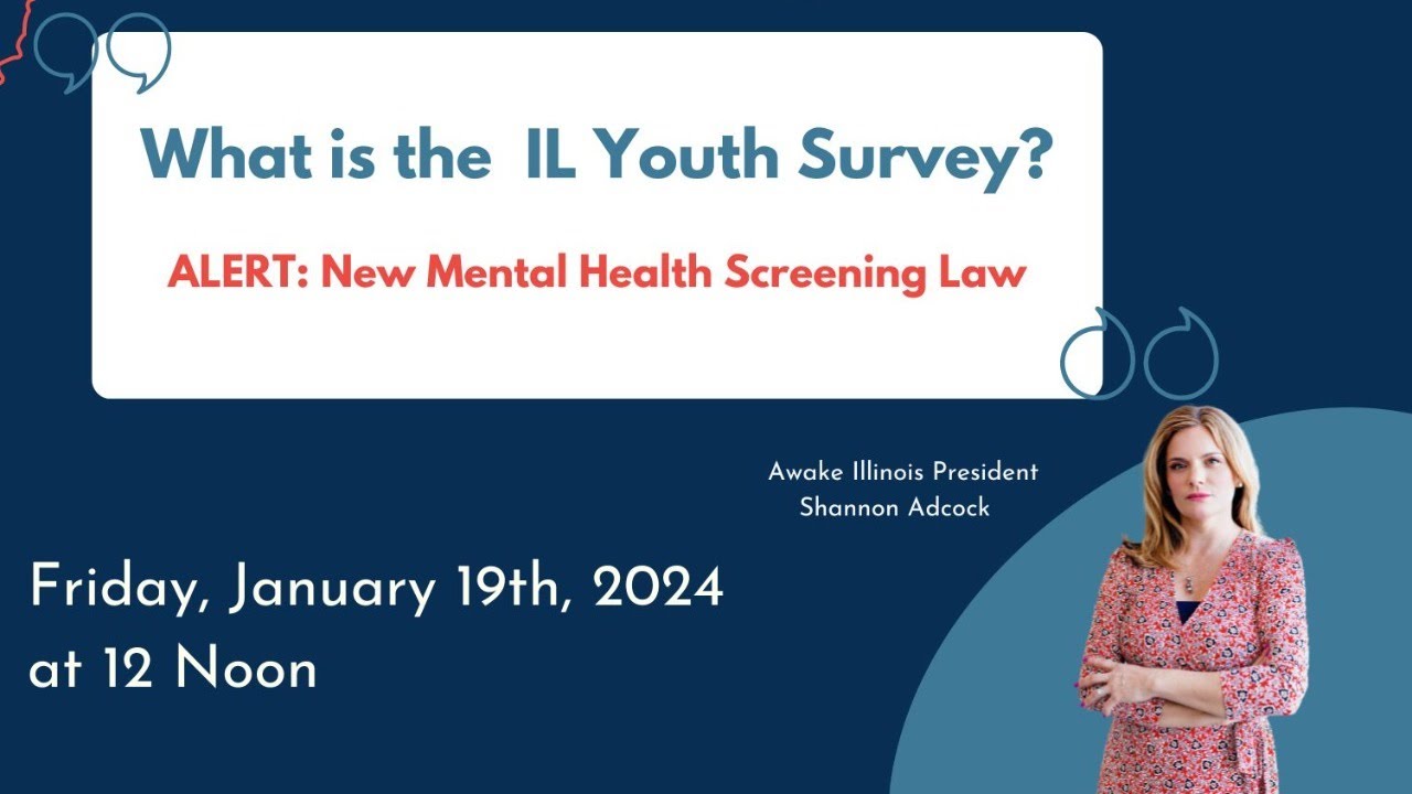 Jan. 19 2024 Livestream: IL Youth Survey and Student Mental Health ...