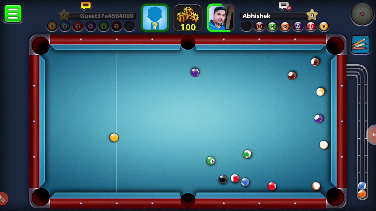 اللعبه Ball Pool - YouTube