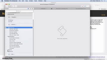 Naming, Commenting & Organizing Scripts