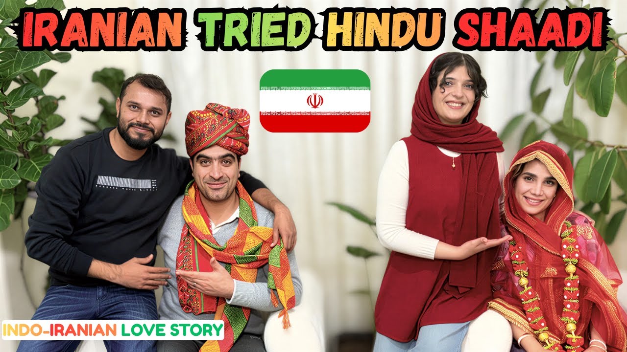 Iran Mai Iranians Ki Karadi Hindu Style Marriage