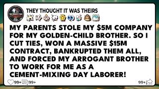 My Parents Handed My $5M Legacy To My Brother; After I Cut Ties, They Instantly Regretted It....
