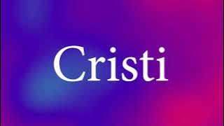 La mulți ani, Cristi!