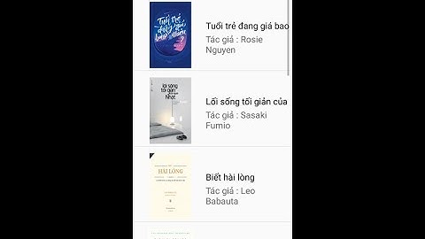 EBOOK APP ANDROID ( Ứng dụng đọc sách )