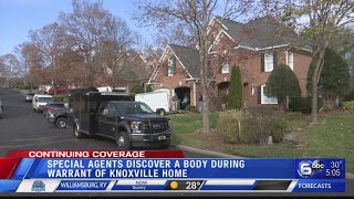 Special agents discover body during investigation at West Knox County home