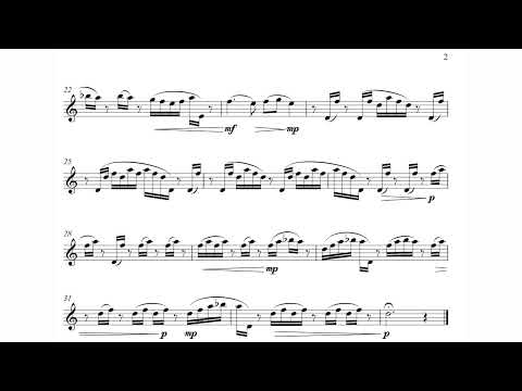 Daniel Gall - Discovery for Violin [Score-Video]