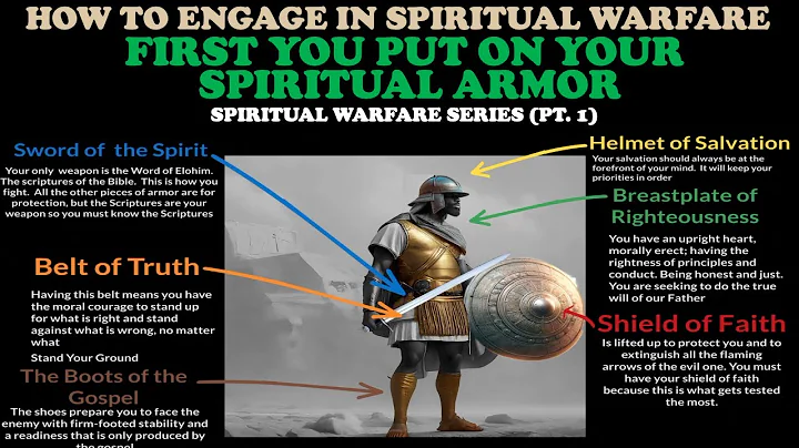 HOW TO ENGAGE IN SPIRITUAL WARFARE: FIRST YOU PUT ON YOUR SPIRITUAL ARMOR (SPIRITUAL WARFARE PT. 1)
