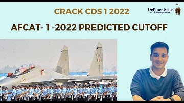 CUTOFF FOR AFCAT-1-2022