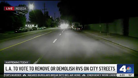 LA to vote to remove or demolish RVs on city streets