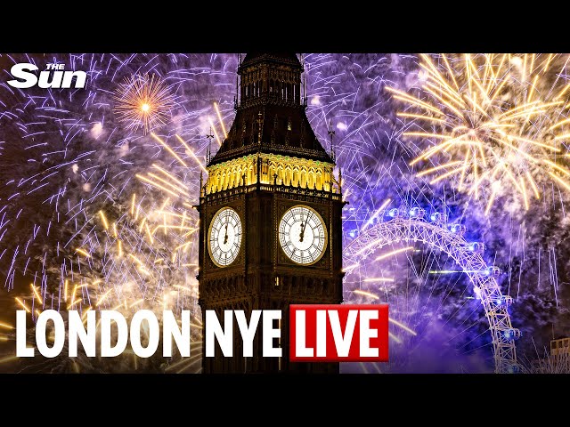 LIVE: Big Ben ring in 2026 with New Year's Eve fireworks in London