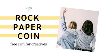 Free CRM for Creatives | Rock Paper Coin 2024 Review