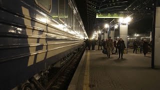 Ukraine : les trains devenus indispensables depuis le début de la guerre