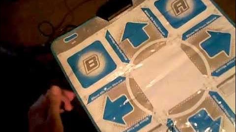 How to connect the Wii Dance Dance Revolution Dance Mat to the Nintendo Wii