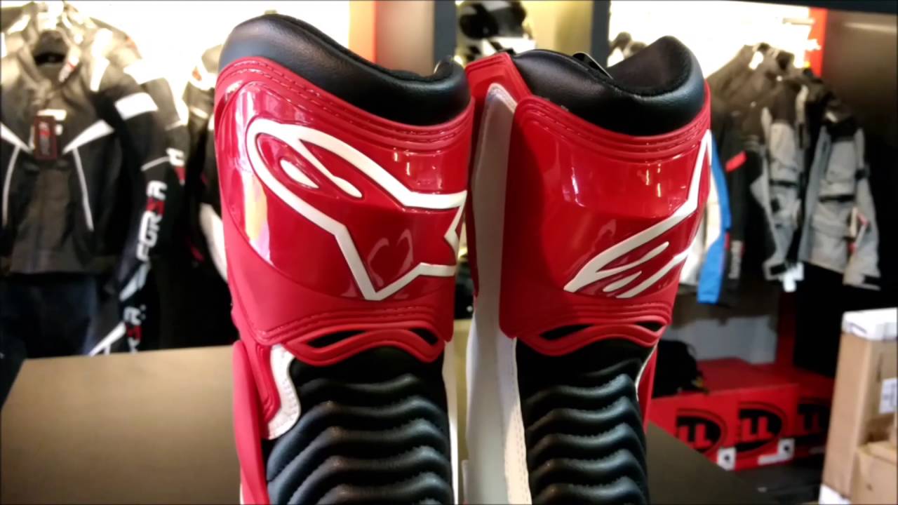 bota alpinestars branca