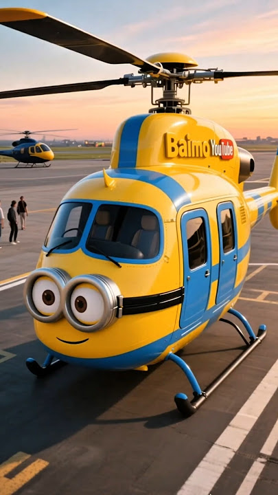 Minion Helicopter Will Blow Your Mind #aeroplane #airplane #usaaviation #helicopter #volocopter
