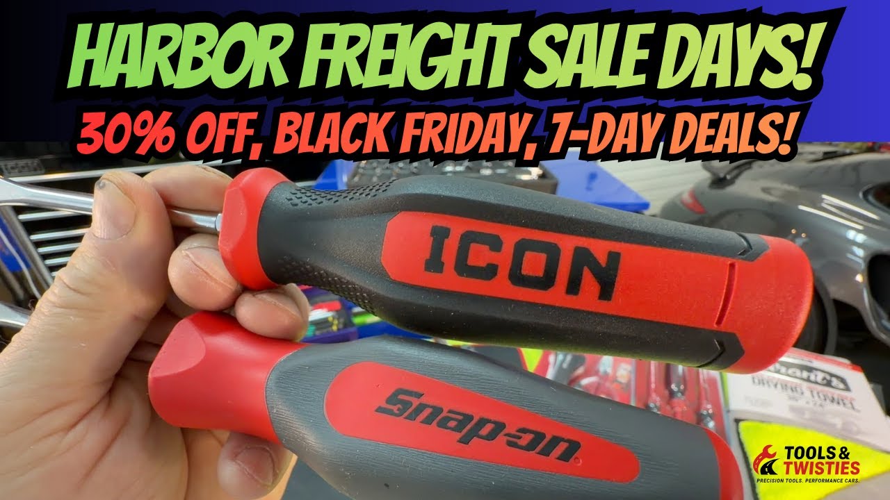 Перевозка инструментов Harbor Freight! Скидка 30% на товары до 20 долларов + 7-дневные предложени...