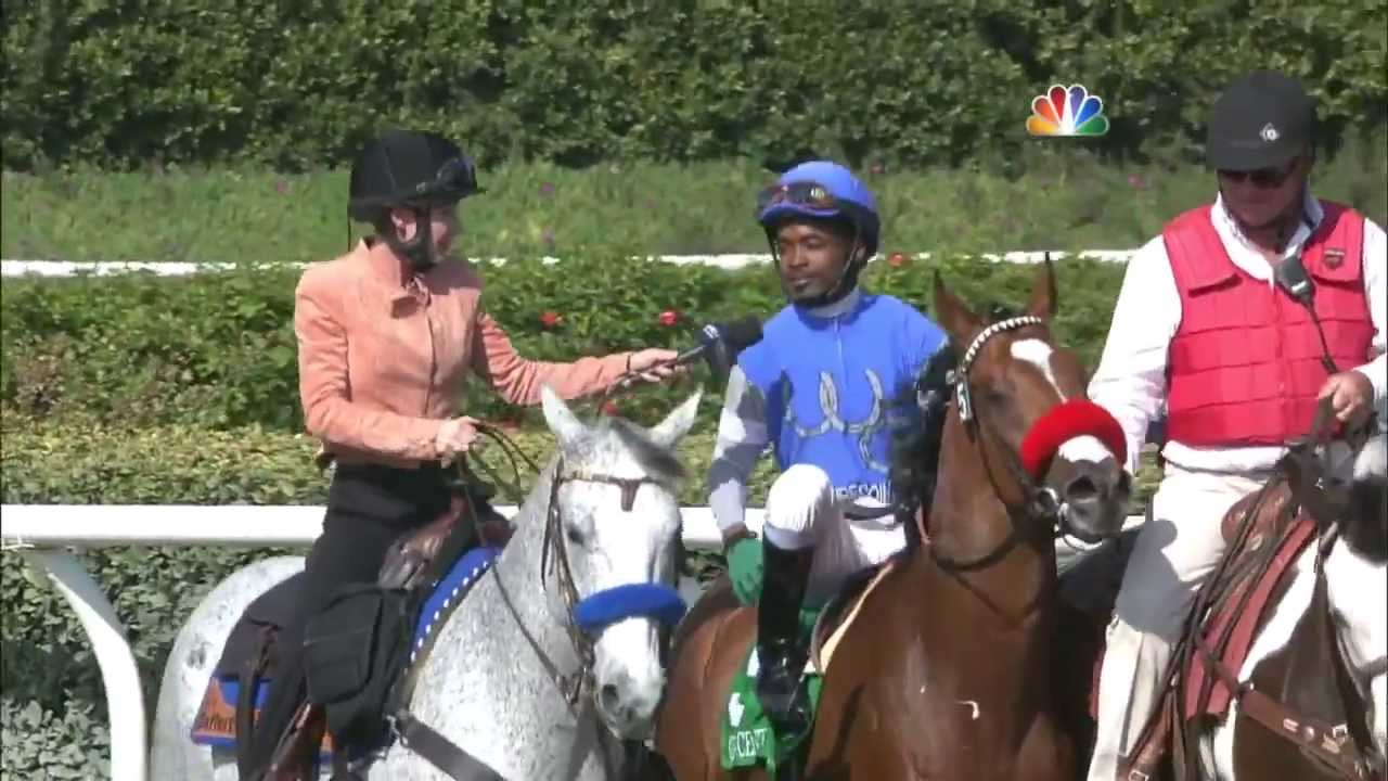 Donna Brothers interviews jockey Kevin Krigger