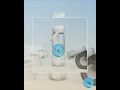Living By Abundance™ Flip Straw Water Bottle