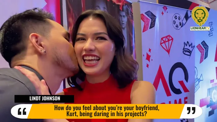 Lindt Johnston reacts to her boyfriend Kurt Kendri...