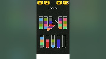 Water Sort Puzzle Level 154 | Level 154