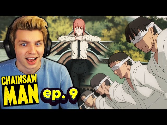 Chainsaw Man Episode 9 Kobeni turns up! #react #reaction #anime #chain