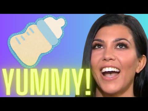 Kourtney Kardashian REVEALS She Pounds Breast Milk For Illness