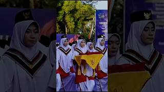 Tak perlu lepas jilbab, Paskibraka Gontor Putri Tetap Menyala