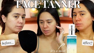 How I Safely Tan My Face Results After Few Days St. Tropez Bronzing Facial Mist