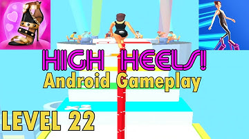 High Heels Level 22 - High Heels Game - High Heels Walking #Shorts