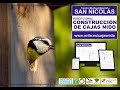 Taller medioambiental. Construcción e instalación de cajas nido. Centro Medioambiental San Nicolás