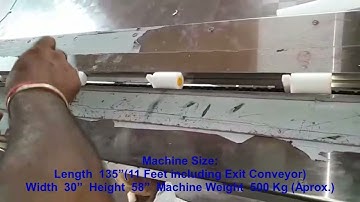 #paintingroll Horizontal Servo Flow Wrap Machine (Model POLO)