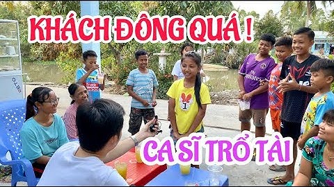 Chị Hiền mừng có nhà mới,quán bé Dân hôm nay đông vui quá xá