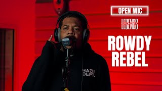 Rowdy Rebel - Freestyle | Open Mic @ Studio Of Legends