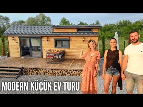 Duygu ve Hasan'ın UYGUN FİYATLI Modern KÜÇÜK EVİ - Tiny House Türkiye