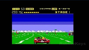 CLASSIC GAMES COMPARISON - OUTRUN