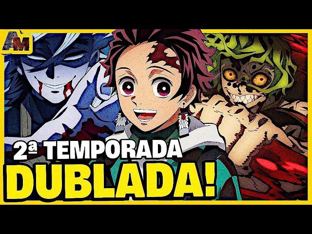 onde assistir demon slayer 2ª temporada dublado em aplicativo de  graça｜Pesquisa do TikTok