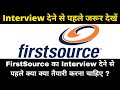 Firstsource full interview details  interview que and ans  gk4you