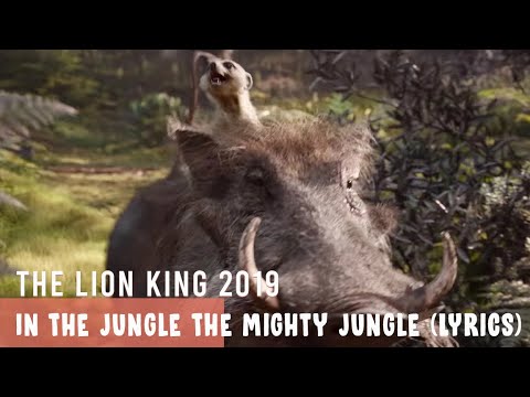 Lion King 19 In The Jungle The Mighty Jungle Lyrics Youtube