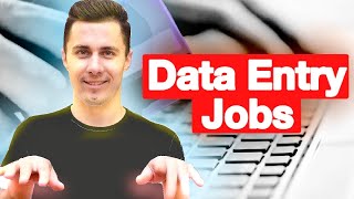 8 NEW Data Entry Work From Home Jobs