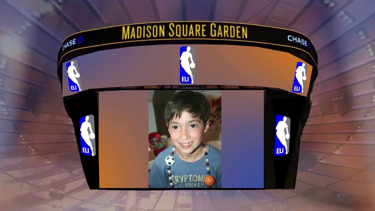 Eli's Basketball-Themed Entrance video thumbnail