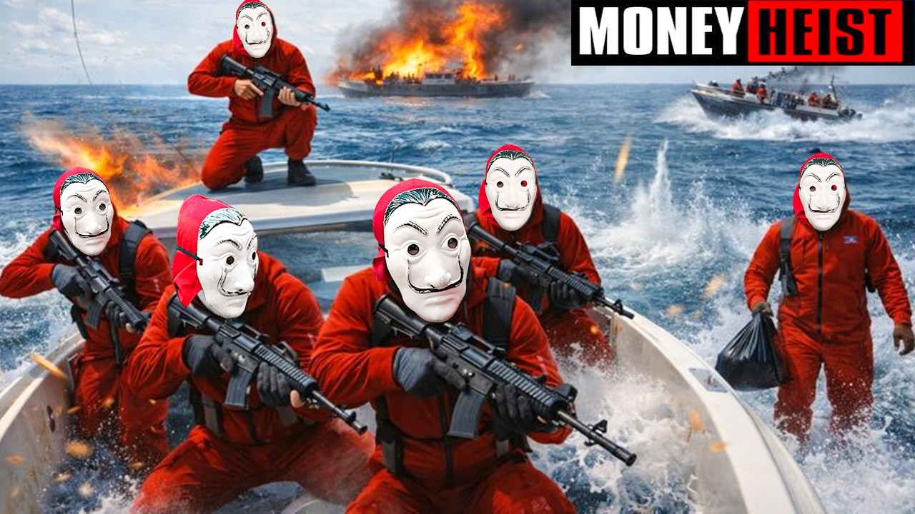 PARKOUR VS MONEY HEIST! 6 | BAD GUYS: NO ESCAPE, The Ocean Is Burning (BELLA CIAO) Epic POV