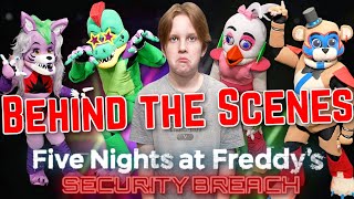 Setting up FNAF Security Breach (Behind the Scenes)