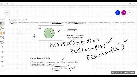Complement Rule and Examples