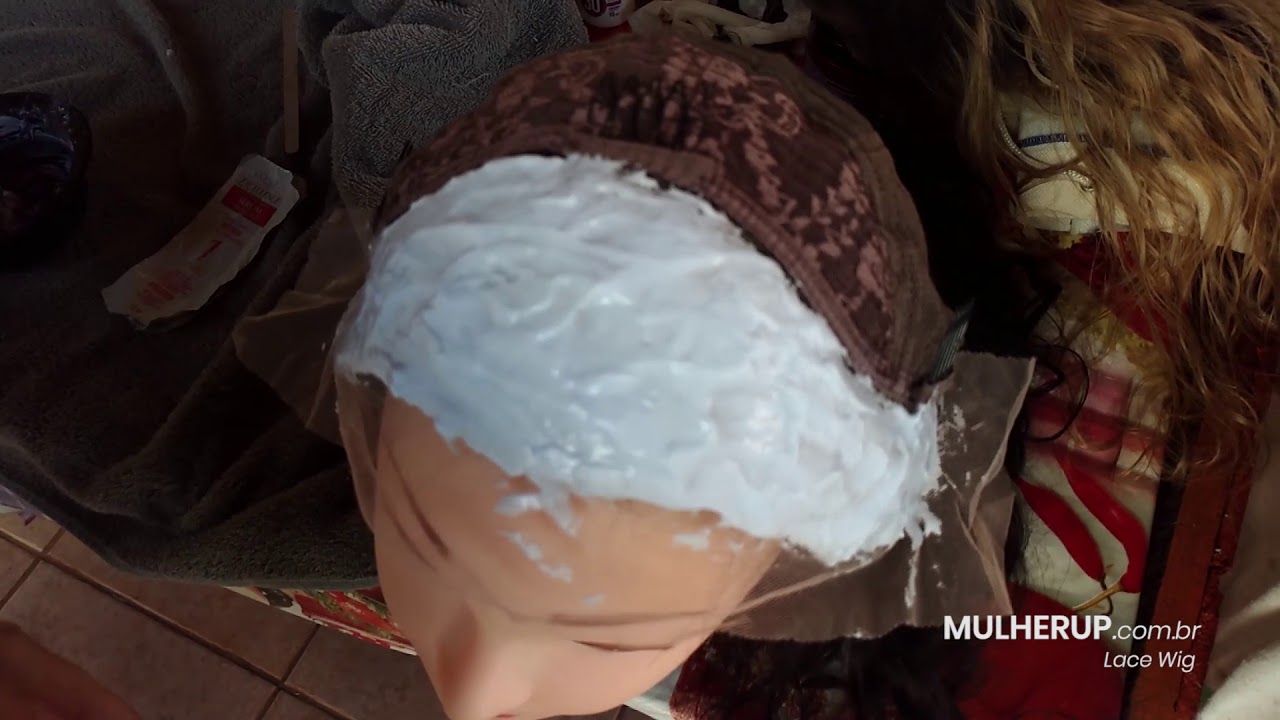 Como fazer o branqueamento dos nós da sua Lace Wig
