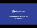 Dataform Office Hours: An introduction to the Javascript API