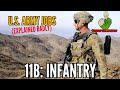 Us army jobs explained badly 11b infantry