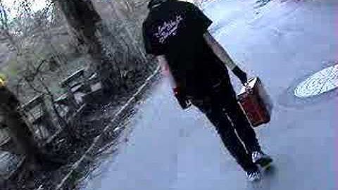 Me walking somwhere...